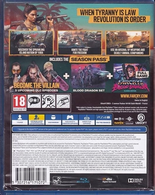 Far Cry 6 - Gold Edition - PS4 (B Grade) (Genbrug)
